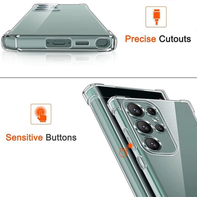Samsung Clear Shockproof Case
