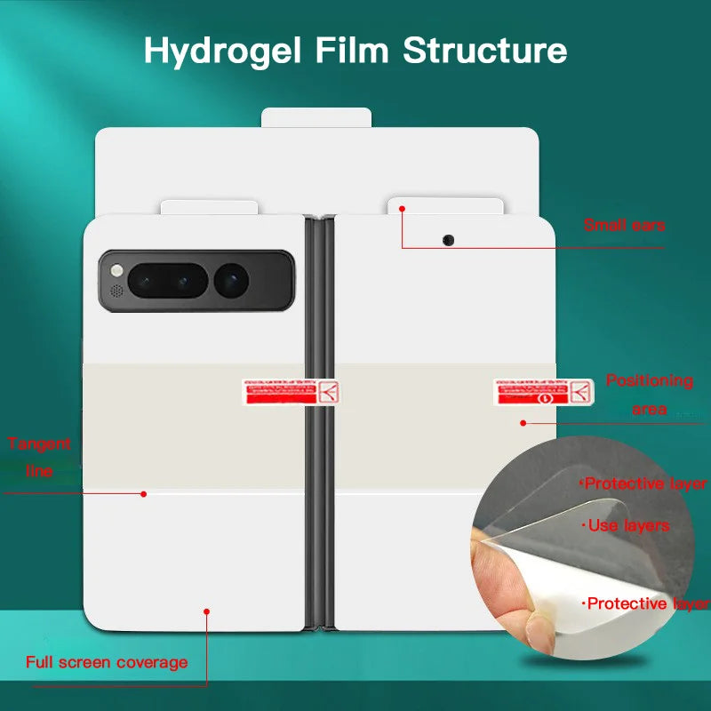 Matte TPU Folie für Pixel Fold 9 Pro