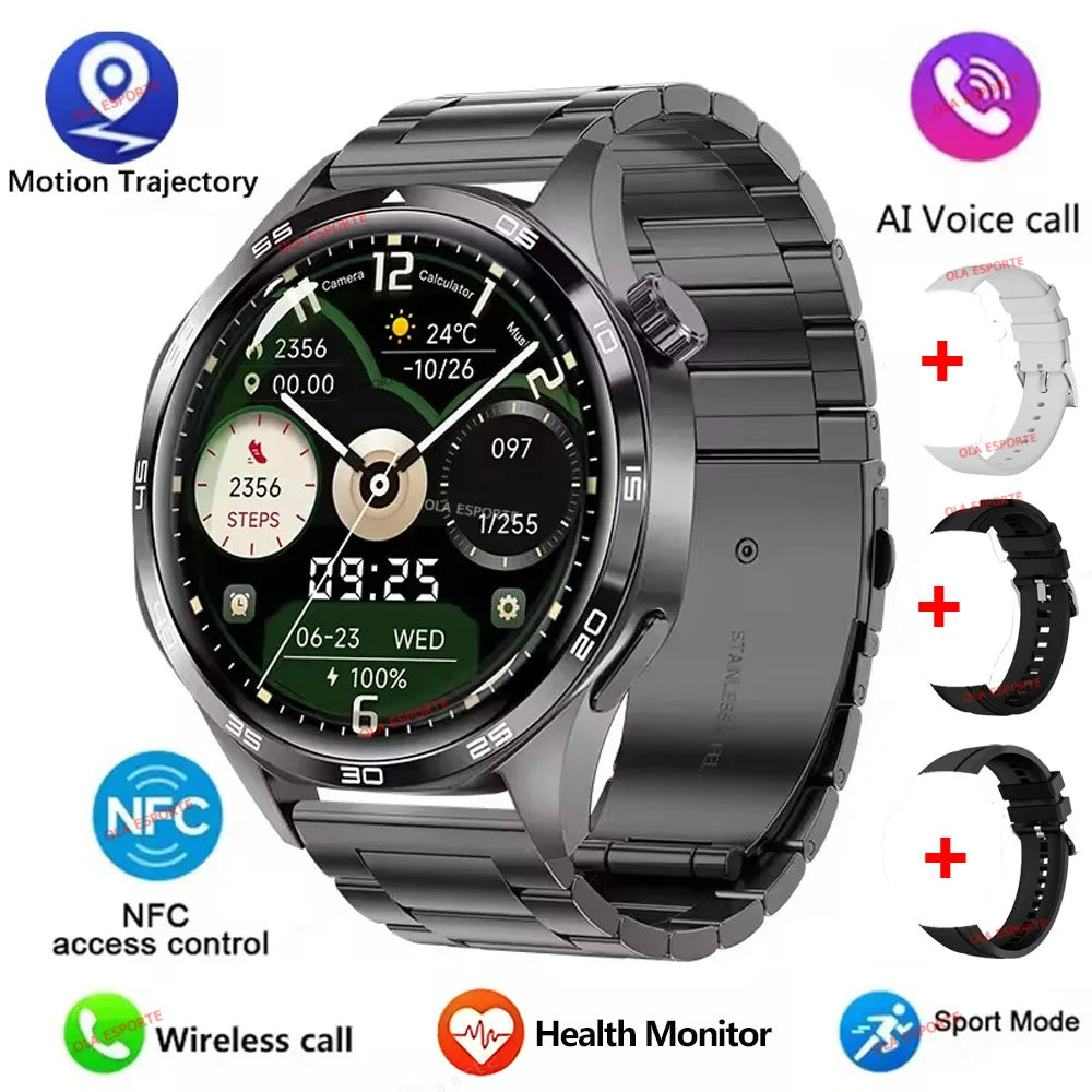 Watch 5 Pro GPS Smartwatch for Men with AMOLED Display