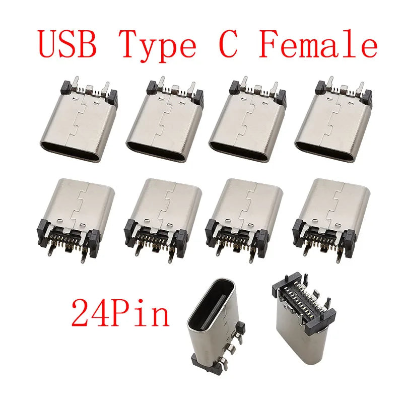 10er Set USB Typ C Stecker & Buchsen