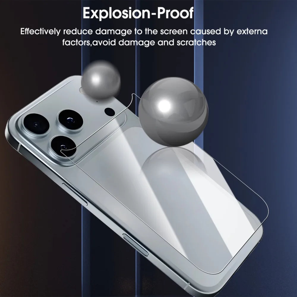 4in1 Rückseiten- und Kameraschutz für iPhone 17 Pro Max