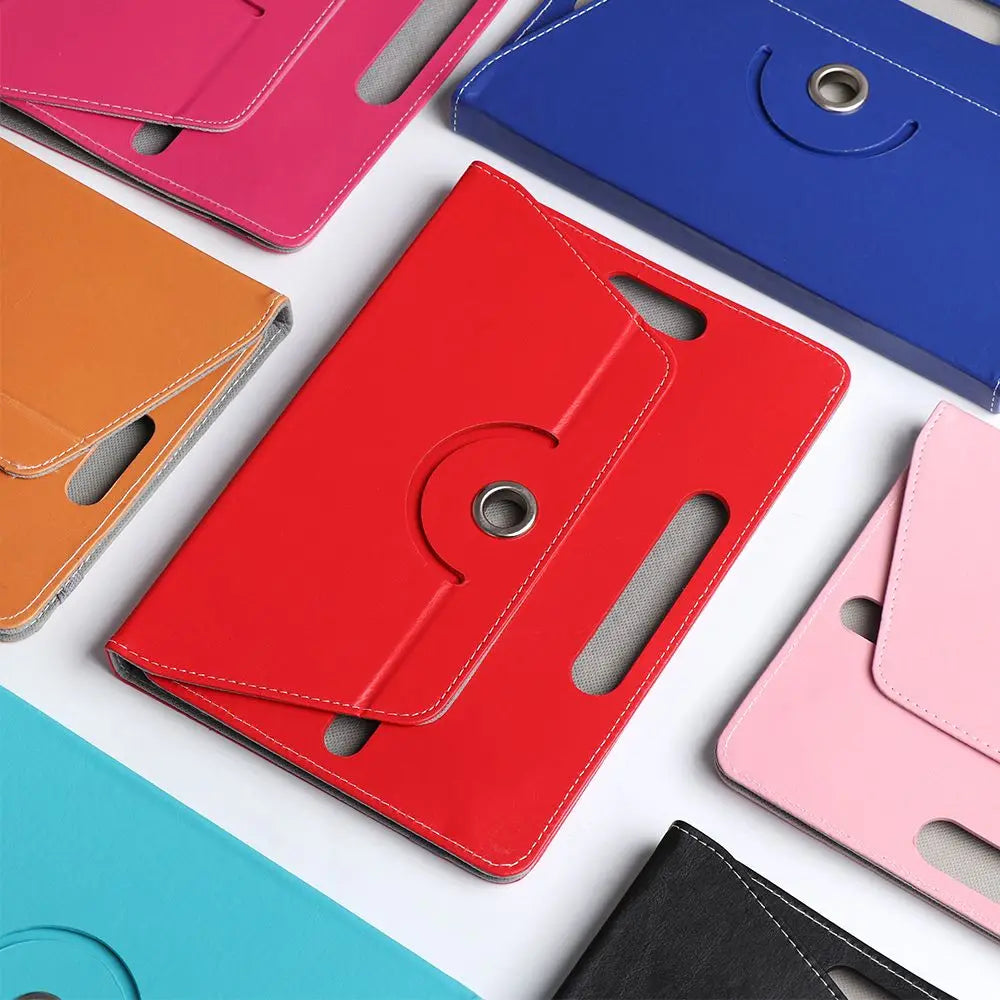 360° Drehbare Tablet-Hülle aus PU-Leder