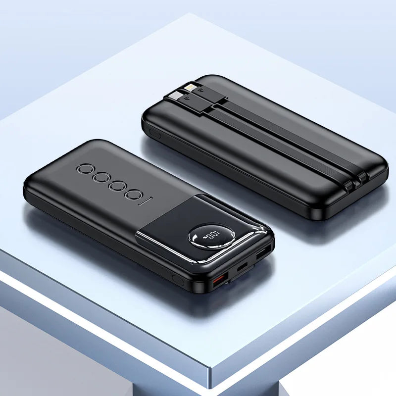 20000 mAh Powerbank mit Kabel & 30W Schnellladung