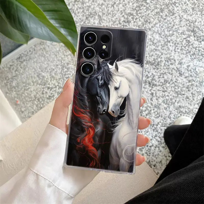 Galloping Horses Case for Samsung Galaxy S25 Ultra