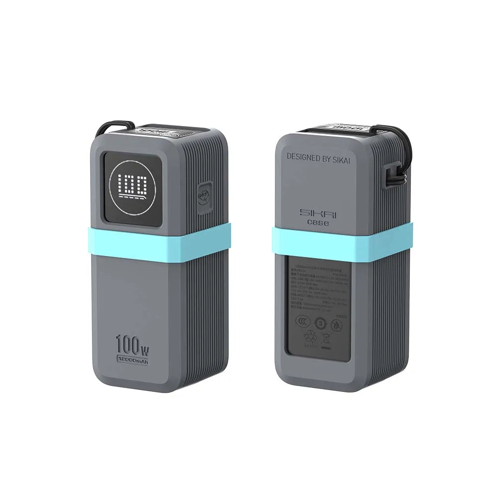 20000mAh Power Bank 130W Fast Charging with Cable Compartment