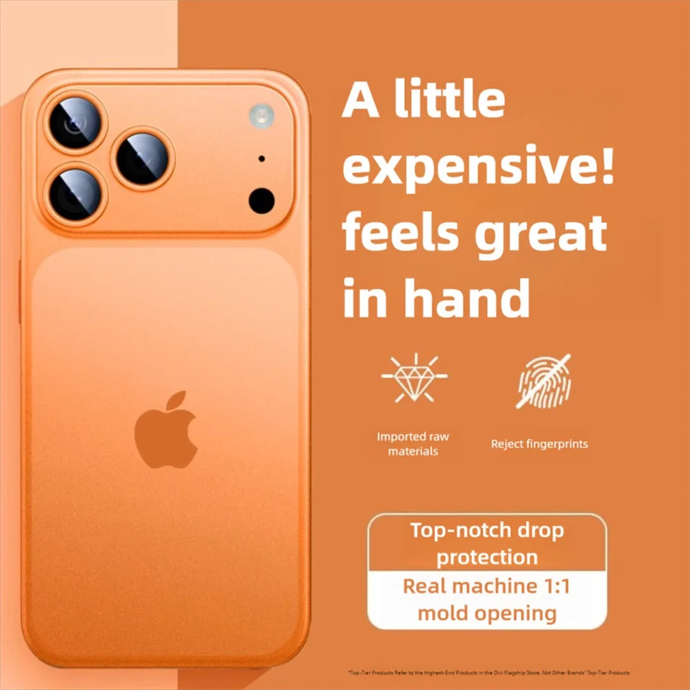 Matte Hardcase Hülle für iPhone 17 Pro Max Air