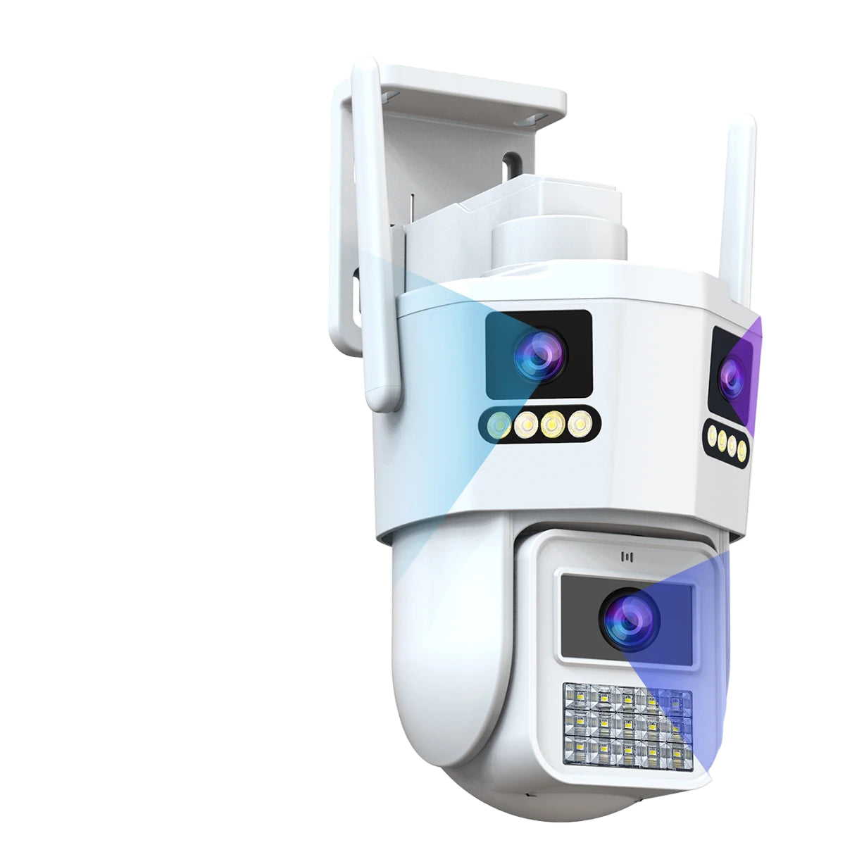 6K HD PTZ IP Kamera Drei Linsen Outdoor 5G WiFi