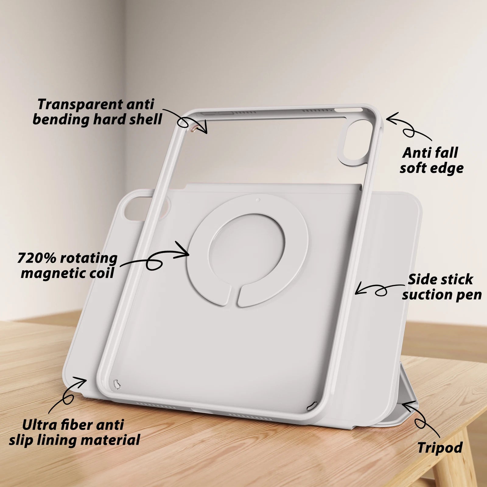 RBP Magnetische Hülle für iPad Pro/Air