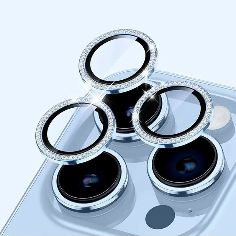 Bling Diamant Kamera Schutz iPhone