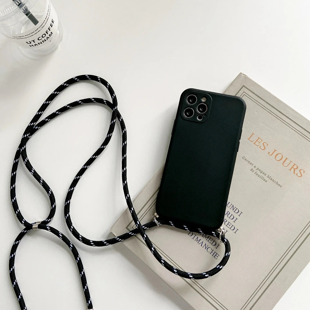 Verstellbare Handyhülle mit Lanyard für Galaxy A-Serie