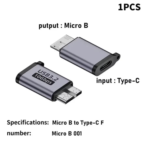 USB-C 3.0 auf Micro-B Adapter