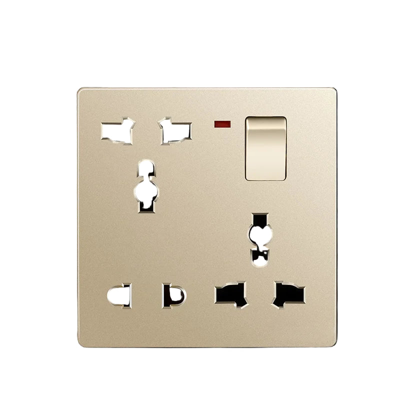 UK 8-Loch Hochleistungssteckdose Küche Wand 13A