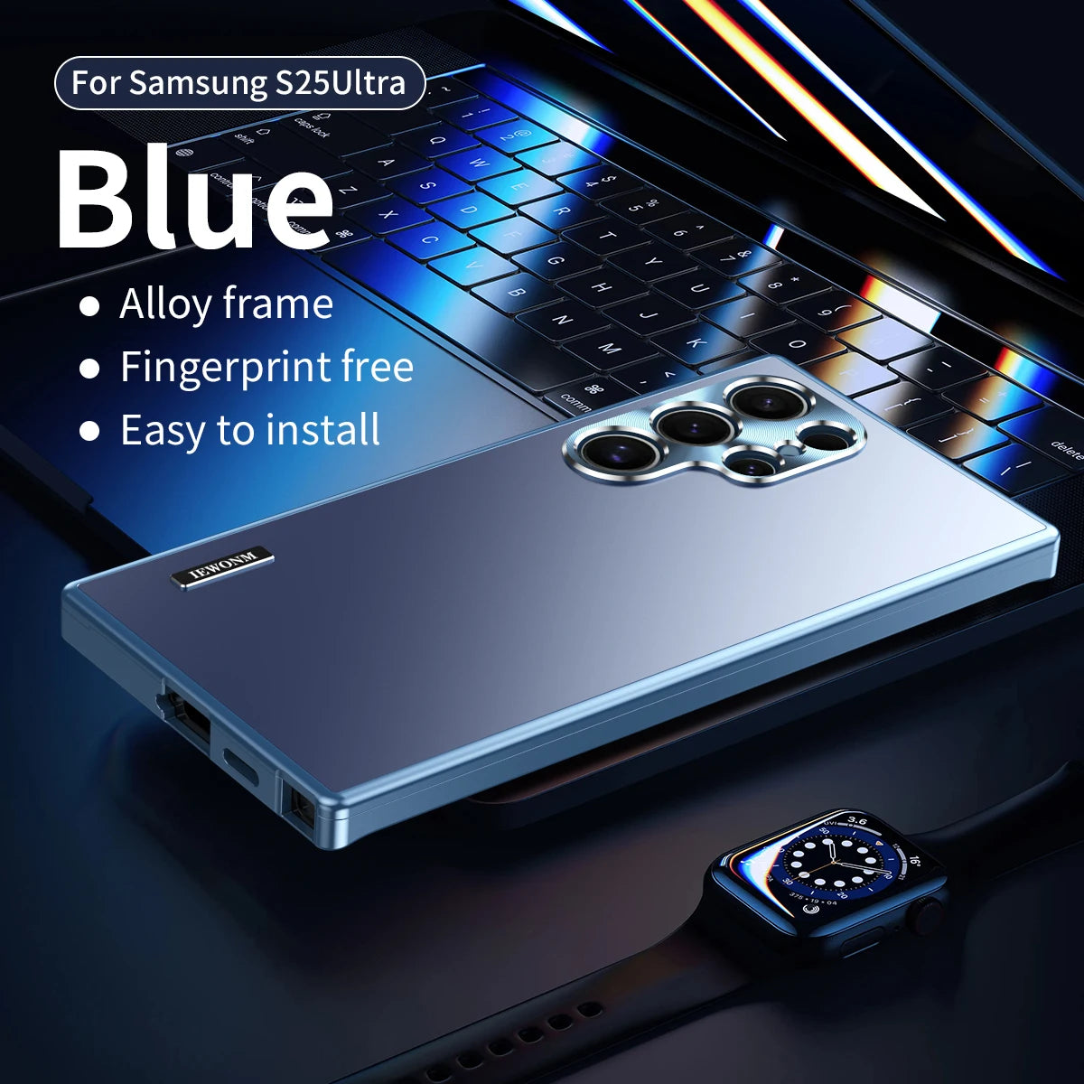 Magnetische Aluminium Hülle für Samsung S25 Ultra