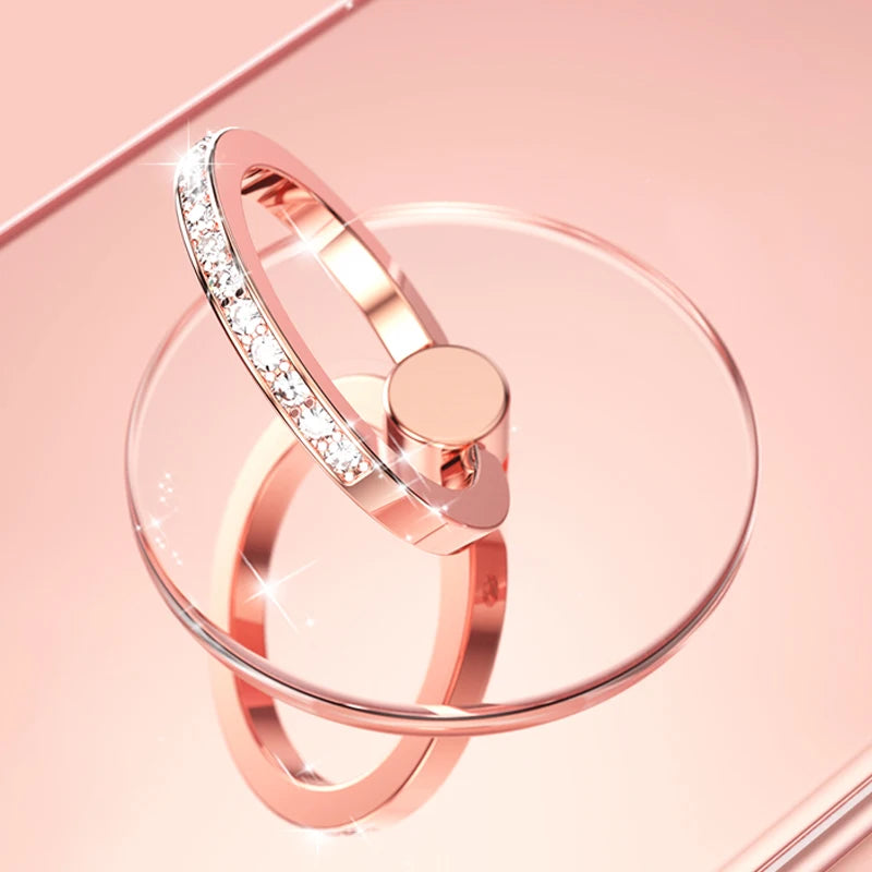 Transparenter 360° Handy-Ringhalterständer