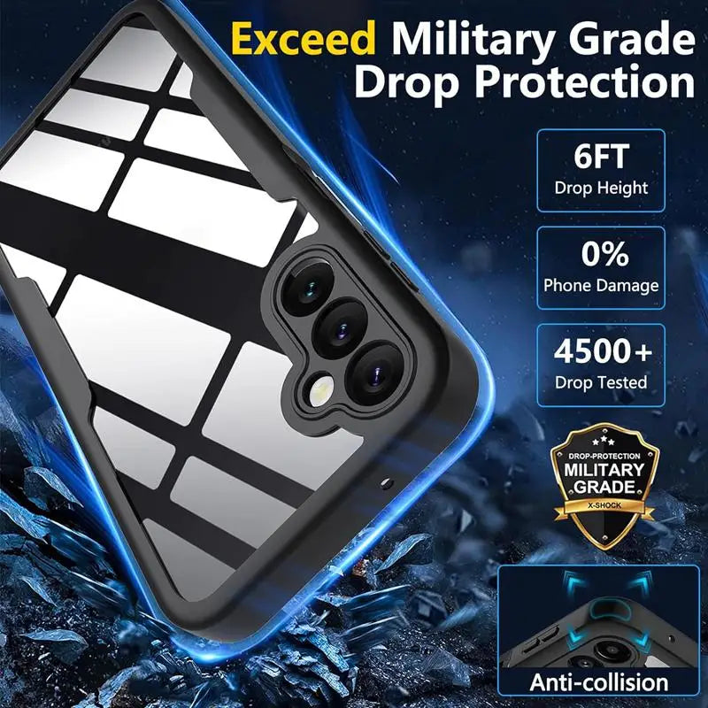 360° Hülle mit Displayschutz für Galaxy A-Serie