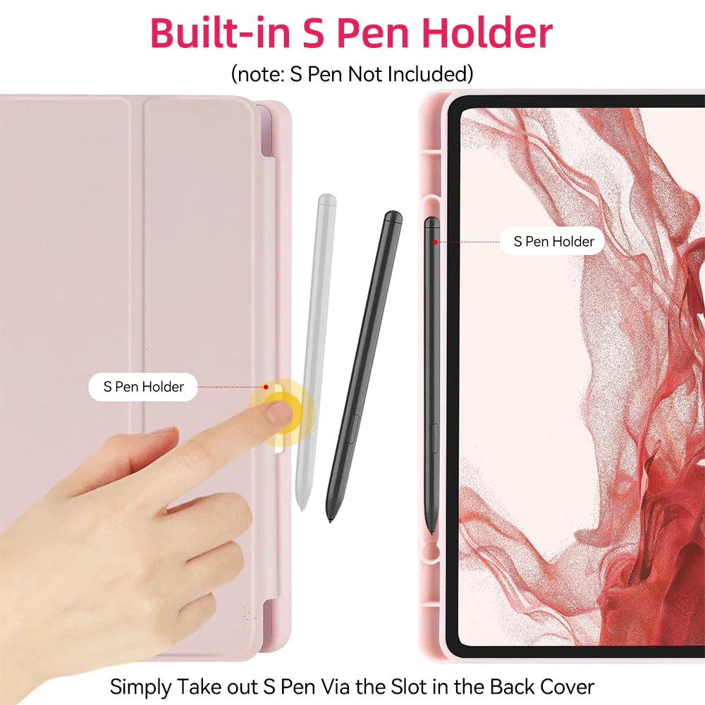 Samsung Galaxy Tab Hülle mit Stifthalter