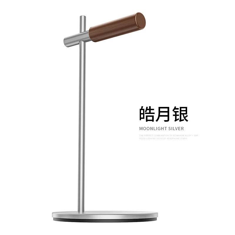 Edler Kopfhörerständer aus Walnussholz & Aluminium