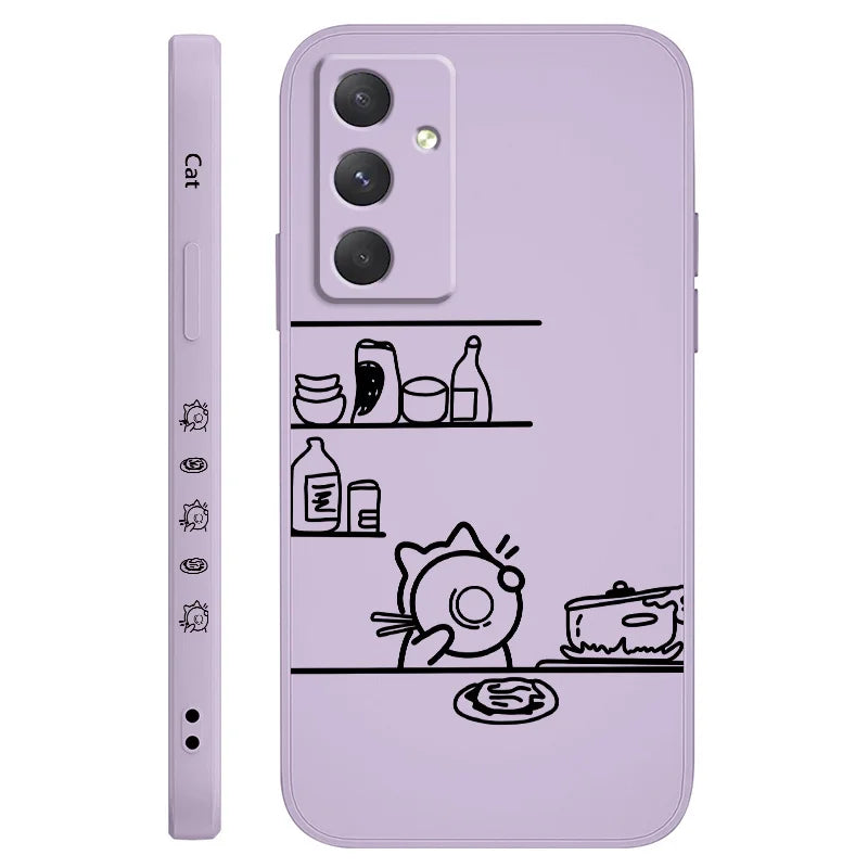 Süße Katzen Handyhülle für Samsung Galaxy Serie