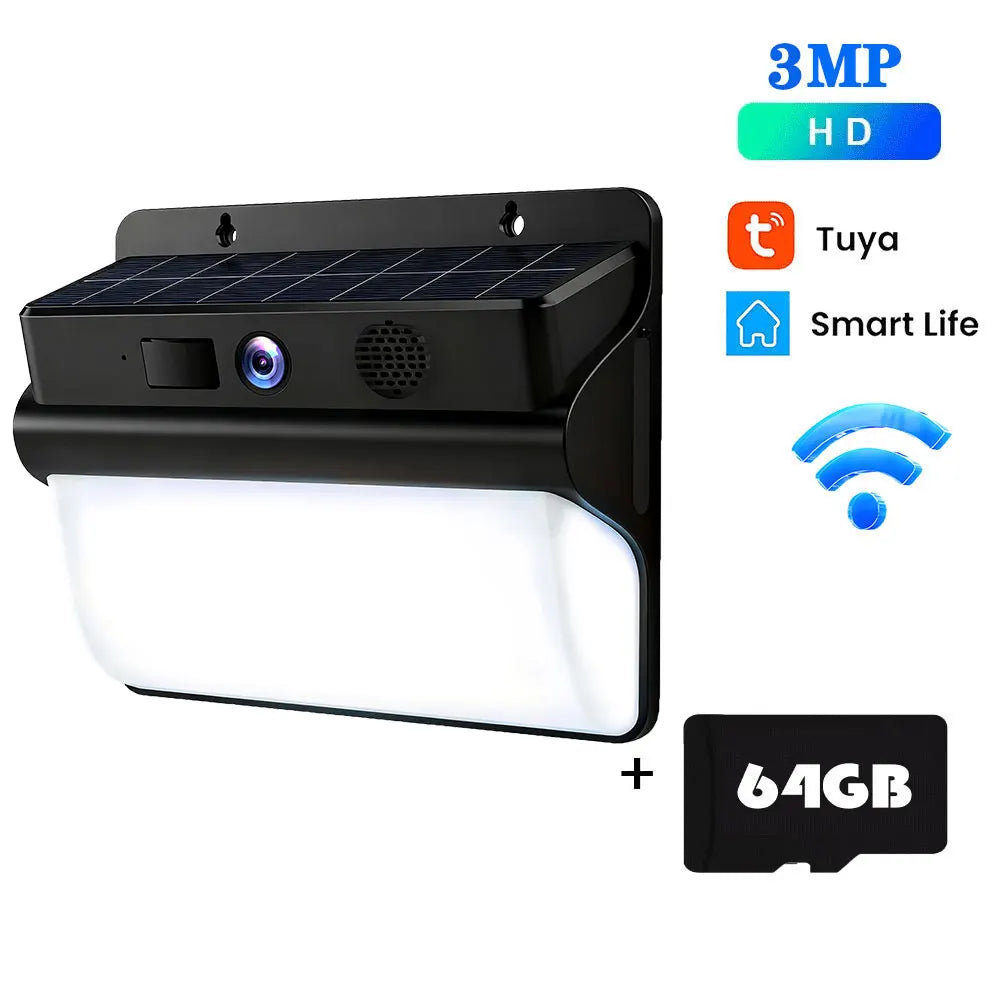 2K Solarkamera mit WLAN, Akku & Farb-Nachtsicht