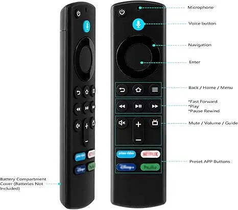 Replacement remote control for Fire TV Stick 4K Gen 3/4