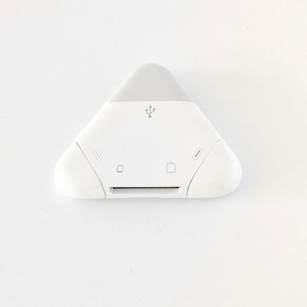 3-in-1 Adapter Kartenleser für iPhone iPad USB C