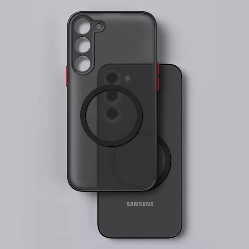 Magnetische Armor-Hülle für Galaxy S25 S24 Ultra