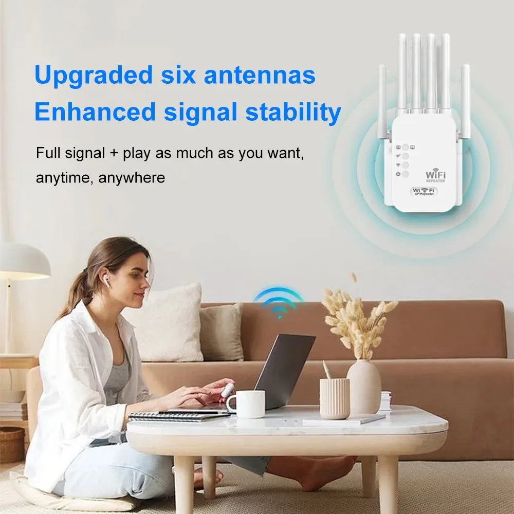 1200Mbps Dualband WLAN Repeater Router