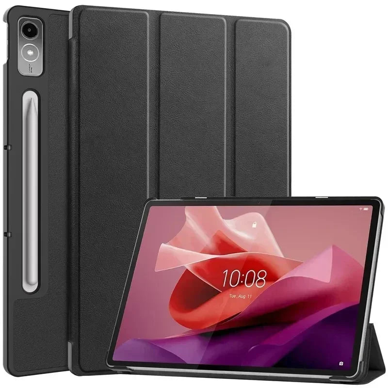 Für Lenovo Xiaoxin Pad Pro 12,7 zoll 2023 TB-370FU Tri-Folding Stand Smart Tablet Fall Für Lenovo Tab P12 Fall 12 7 Abdeckung funda