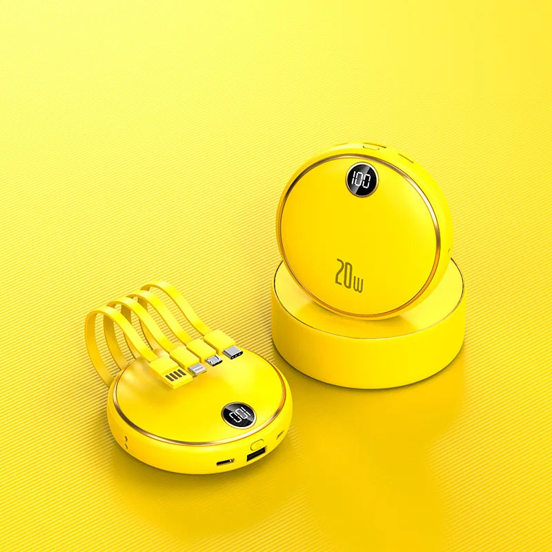 Circular 20000mAh Mini Portable Power Bank