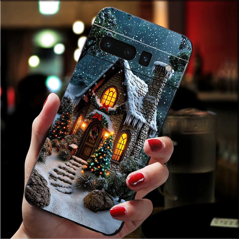 Weiche Silikonhülle für Google Pixel 9 und Pixel 10 – Halbummantelnd