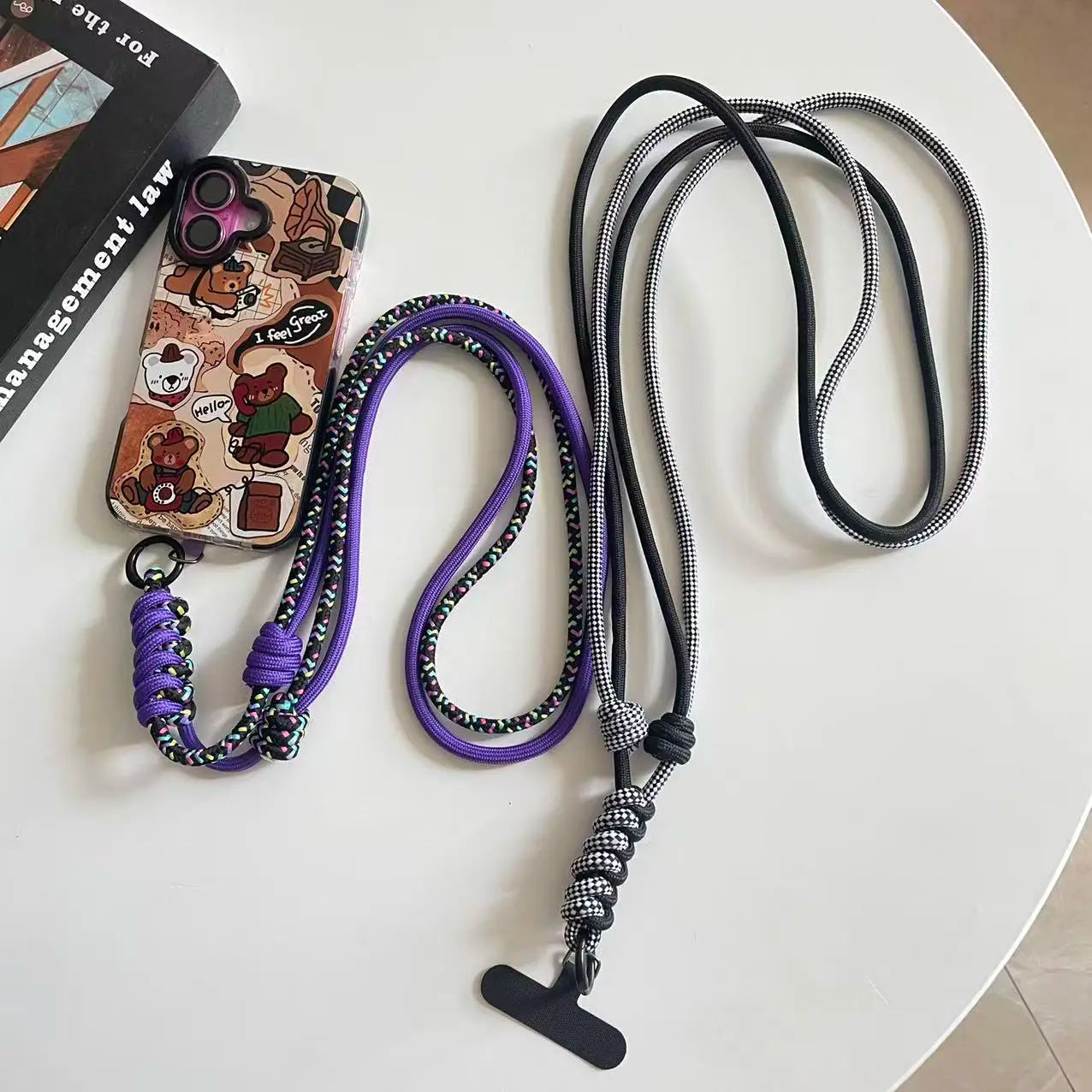 Langes verstellbares Handy Lanyard Crossbody Strap