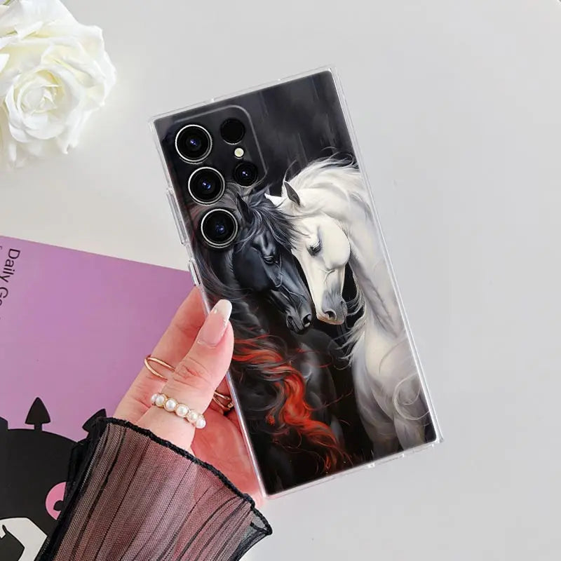 Galloping Horses Case for Samsung Galaxy S25 Ultra