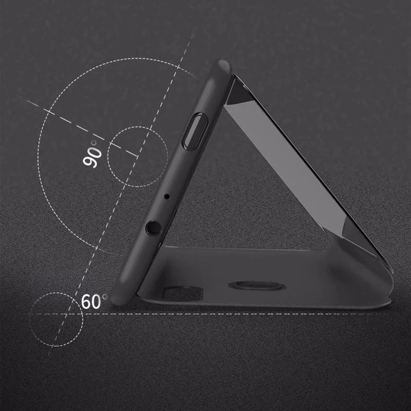 Luxuriöse Leder-Spiegelhülle Xiaomi