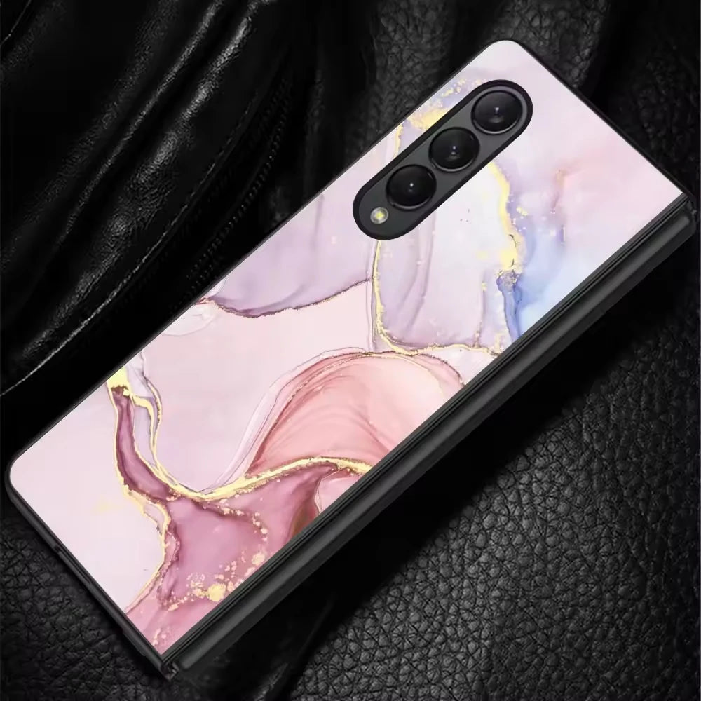 Granit-Marmorhülle für Galaxy Z Fold