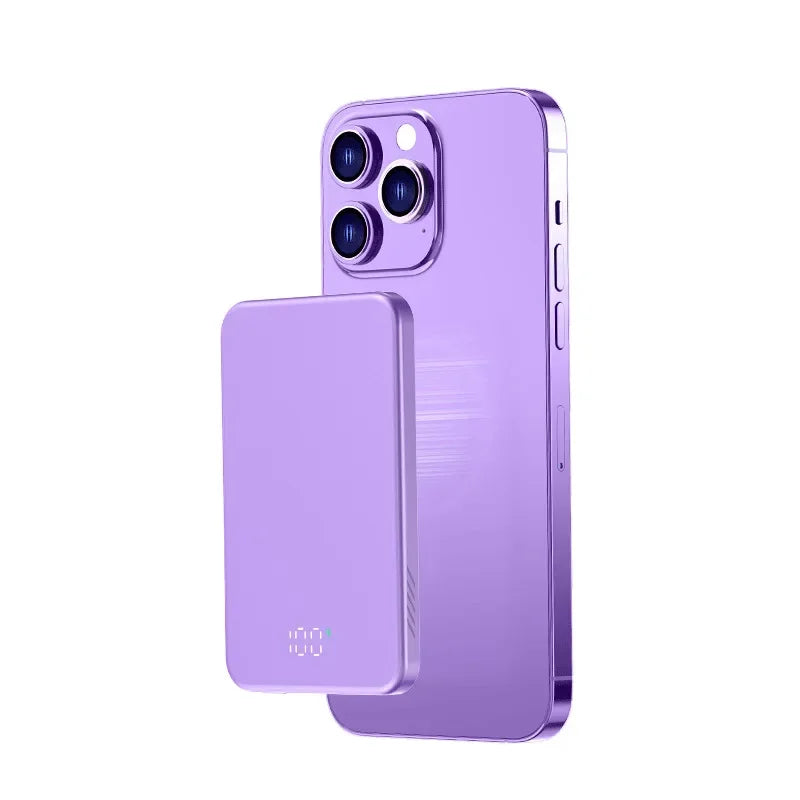 Magnetische 10000mAh Powerbank mit Schnellladung