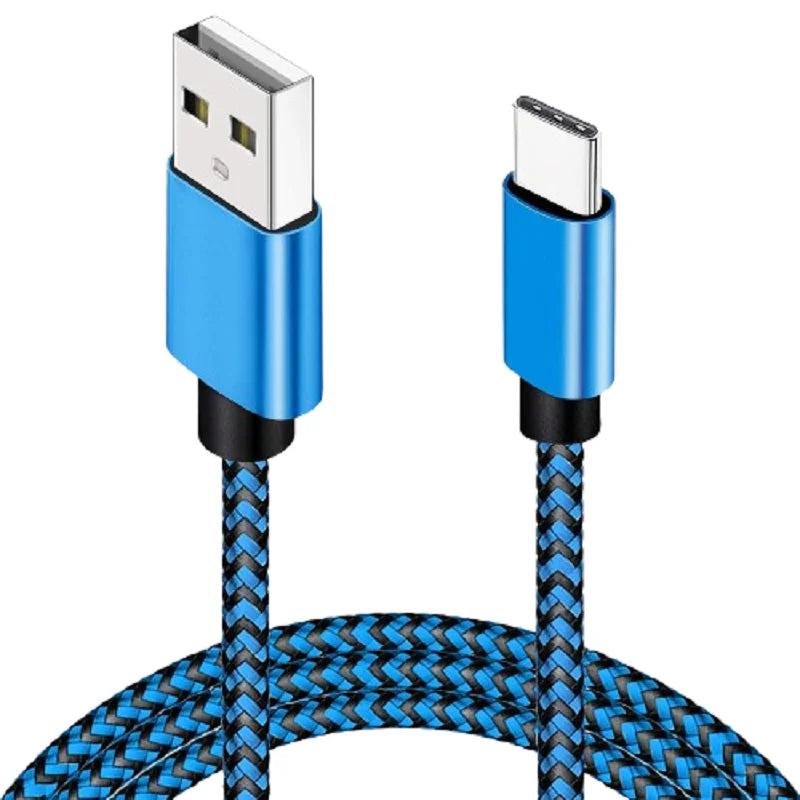 USB A auf Typ-C Schnellladekabel Nylon