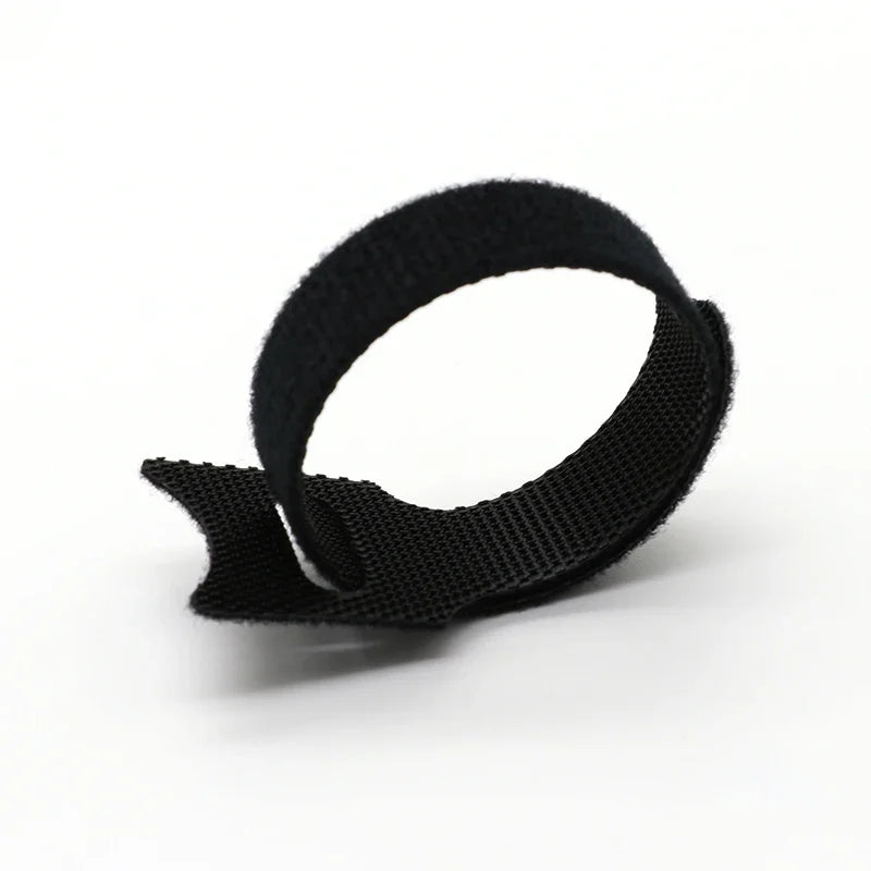 Lösbare Nylon Kabelbinder Set 15-30 cm Schwarz