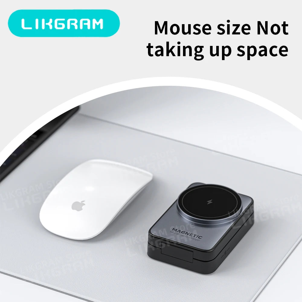 Magnetisches 3-in-1 Ladegerät mit Nachtlicht für iPhone