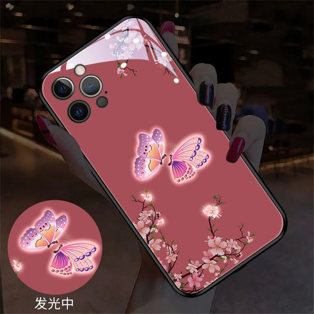 LED Luxus Hülle Reichtum für Samsung Galaxy S25