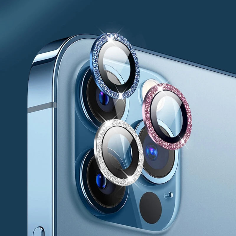 Metall-Ring Kameraobjektivschutz für iPhone 11–15 Pro Max