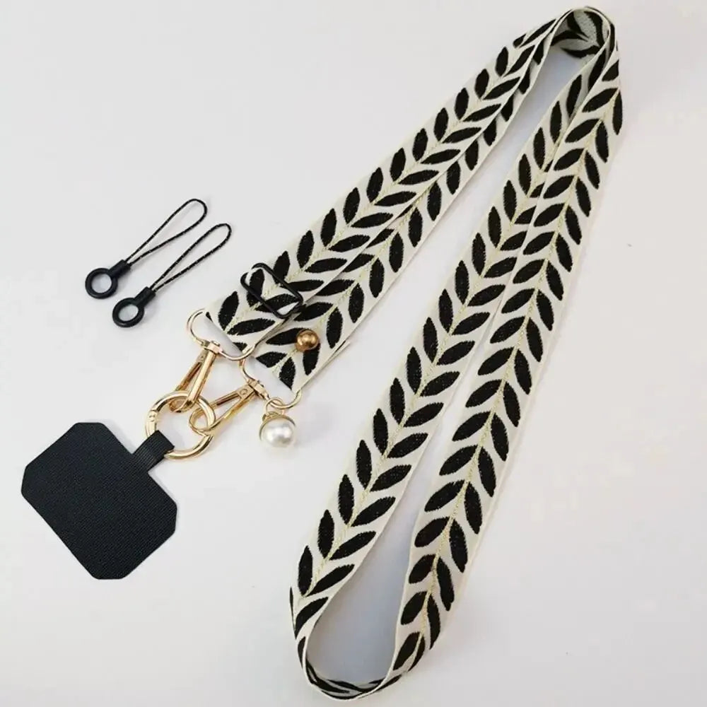 Verstellbares langes Handy Lanyard mit Clip