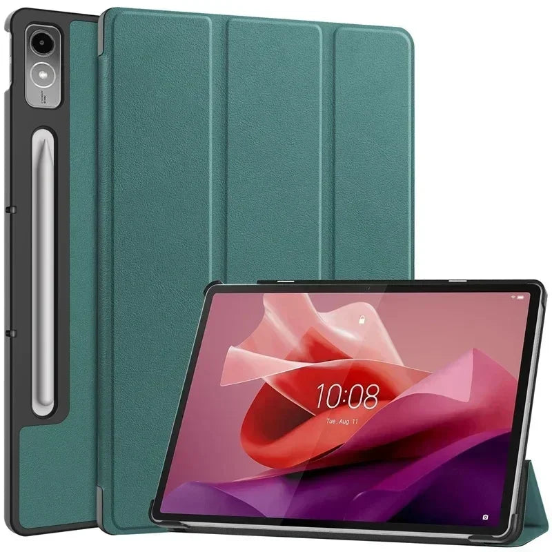 Für Lenovo Xiaoxin Pad Pro 12,7 zoll 2023 TB-370FU Tri-Folding Stand Smart Tablet Fall Für Lenovo Tab P12 Fall 12 7 Abdeckung funda
