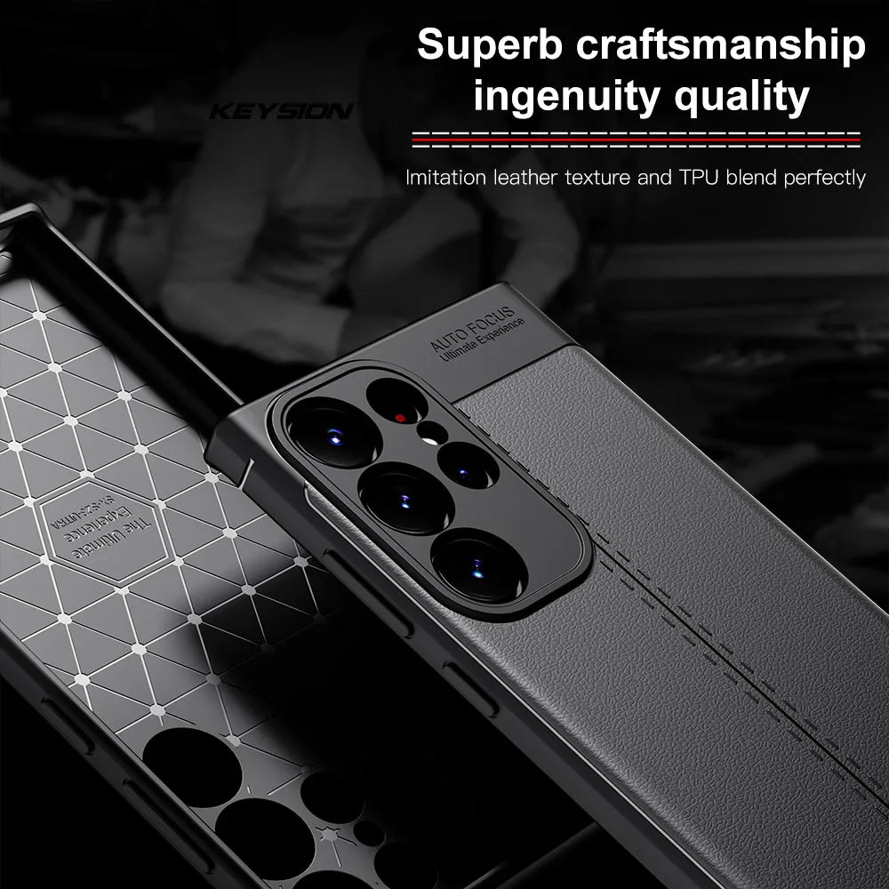 Stoßfeste Silikon Hülle für Samsung S23 S24 S25