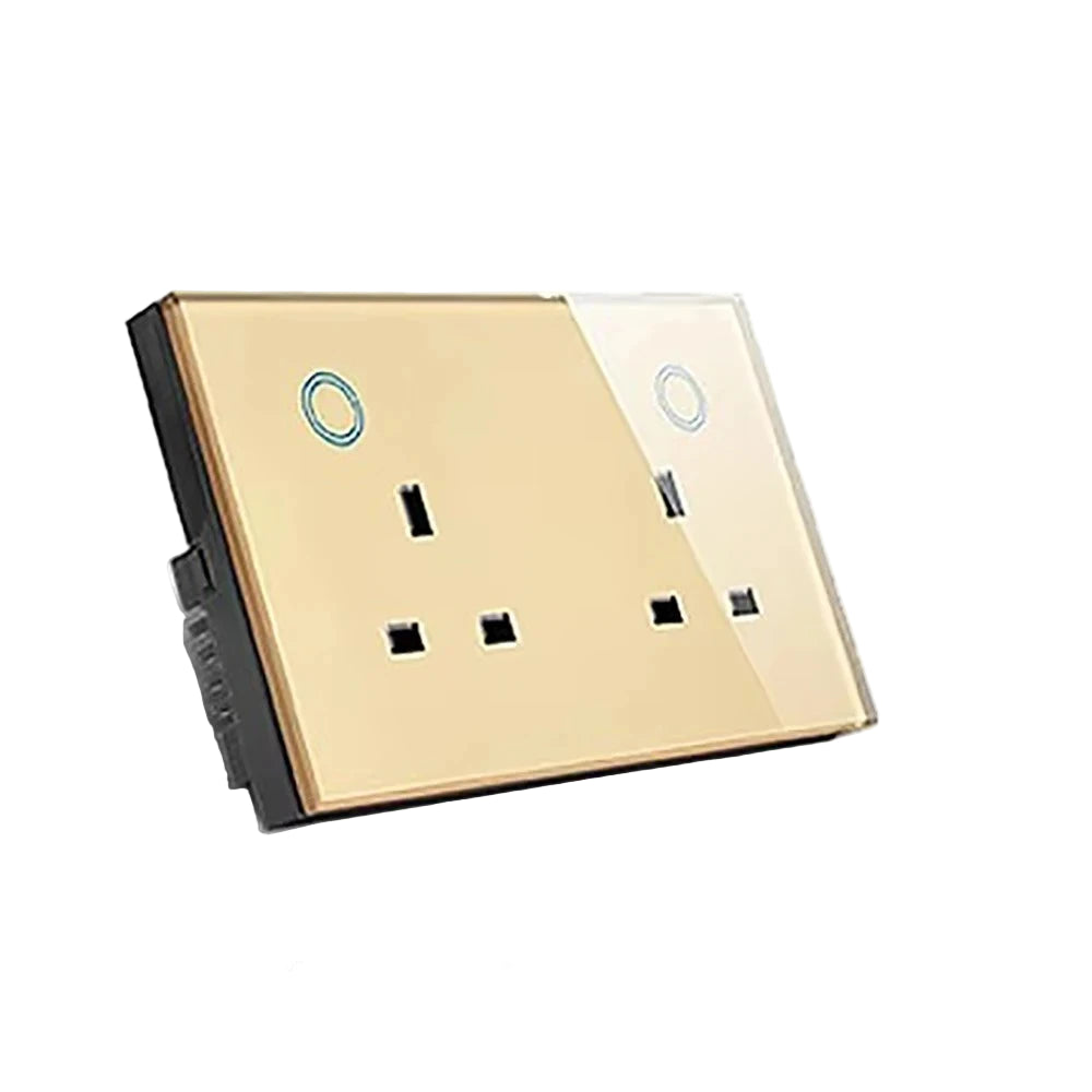 Smart WiFi socket UK Dual with USB-C 20W