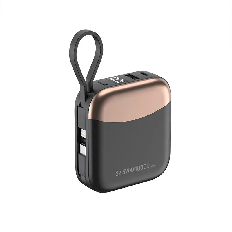 Mini batterie externe à charge rapide 10 000 mAh 66 W
