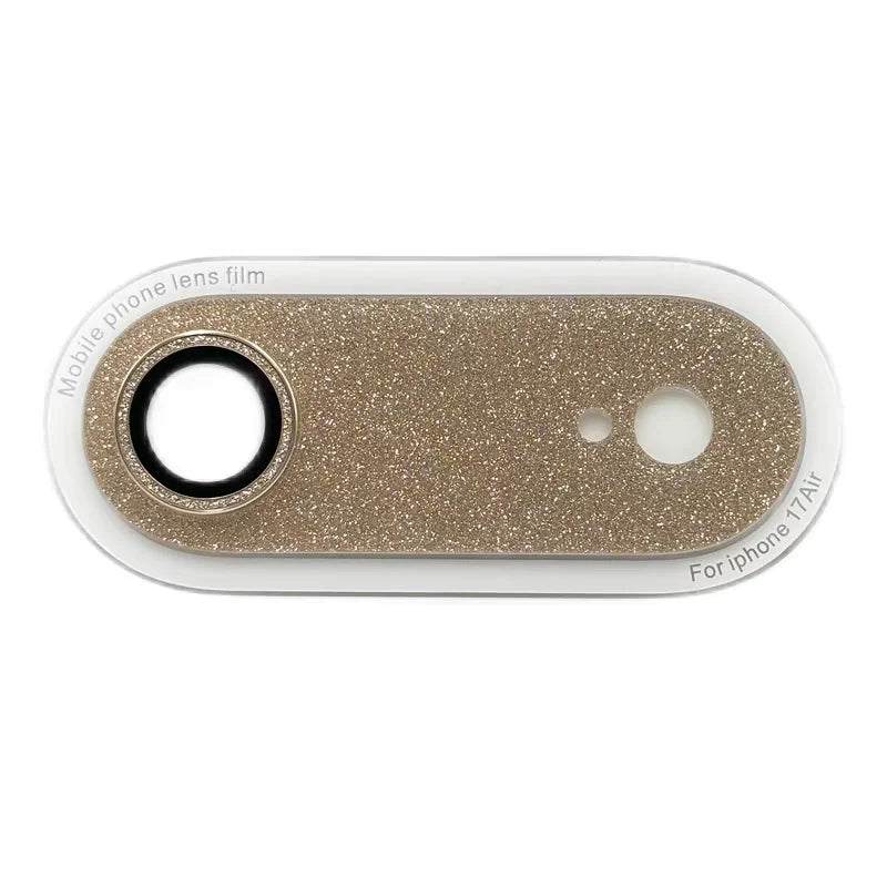 Glitter camera protective ring for iPhone 17 Pro Max