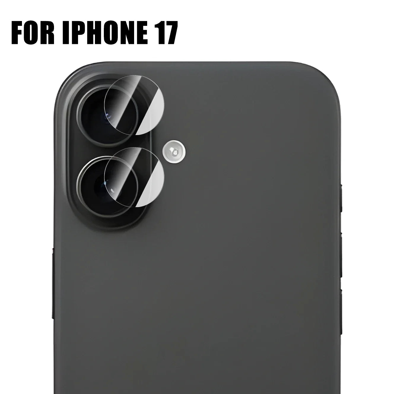 iPhone 17 Kameraobjektiv Schutzglas 9H Anti-Kratz