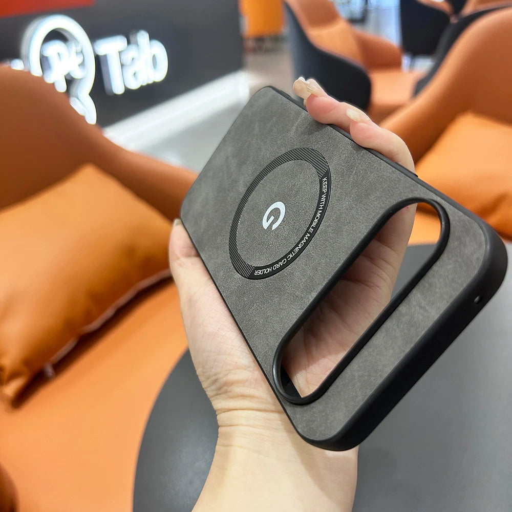 Magnetische Ledertasche Pixel 9 10 Pro