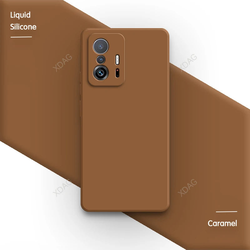 Halb-Hülle aus Flüssigsilikon Xiaomi 11T Pro