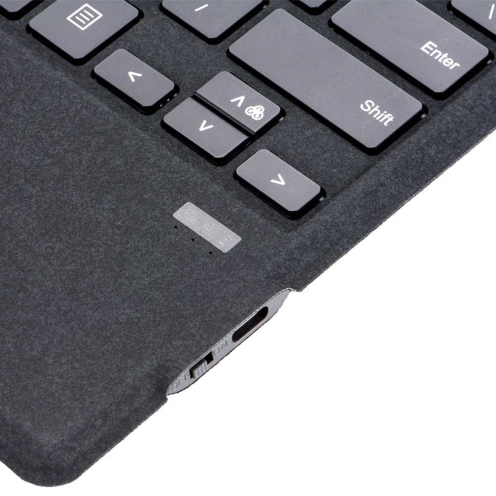 Drahtlose Bluetooth Tastatur mit 7-Farben Beleuchtung